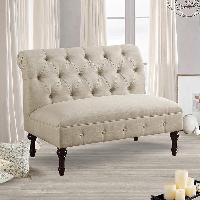 Elegant Tufted Settee furniture product