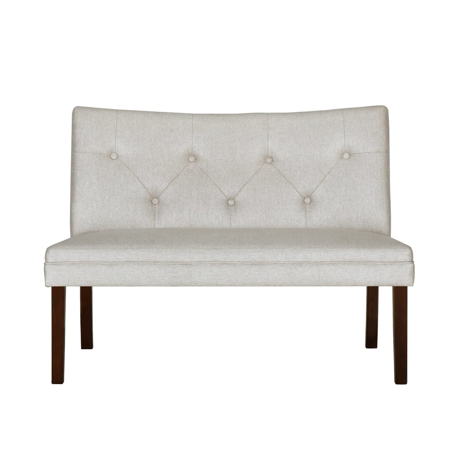 Elegant Tufted Settee thumbnail 2