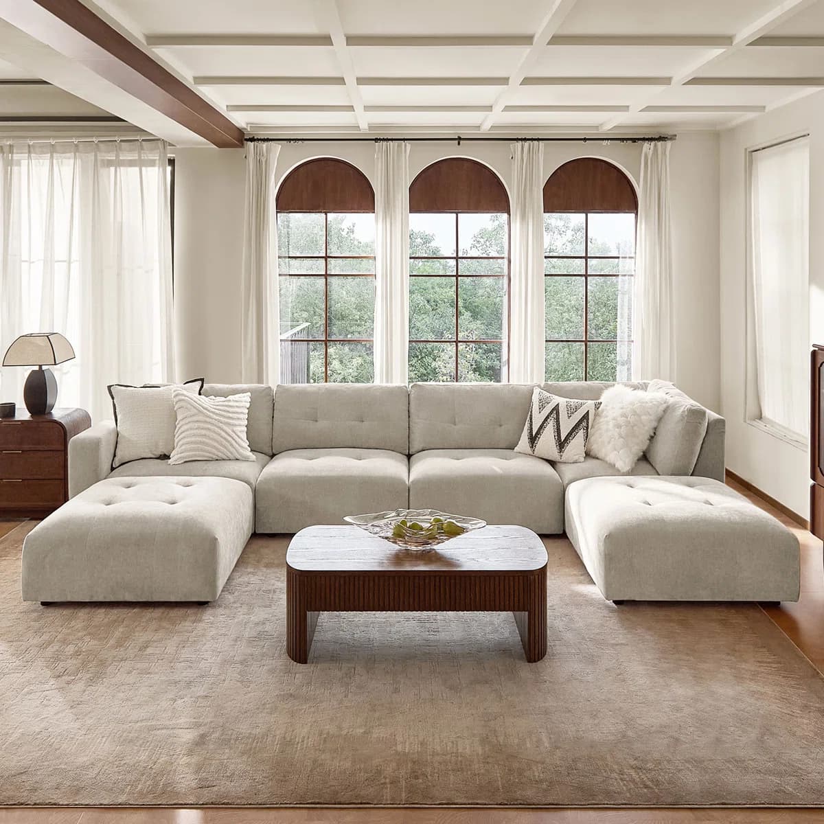 Esme Modern Modular Sectional Sofa thumbnail 2
