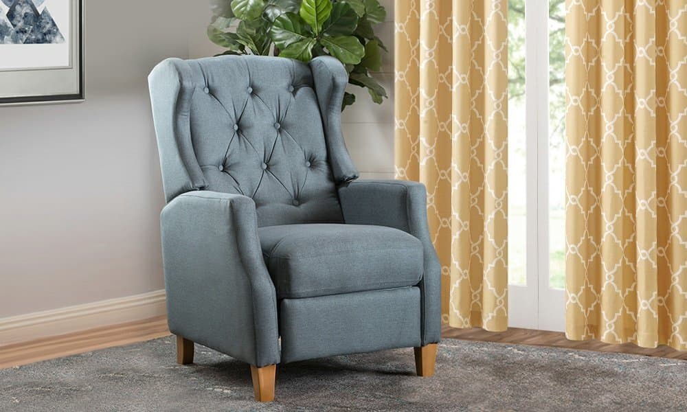 Fabric Tufted Elegant Club Chair thumbnail 3