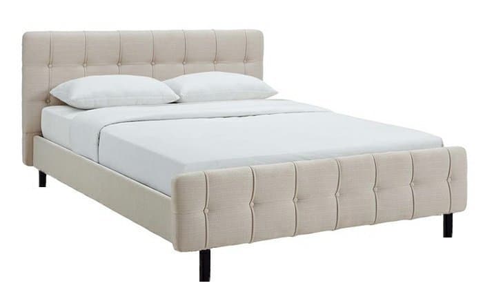 Fabric Upholstered Tufted Bed thumbnail 3