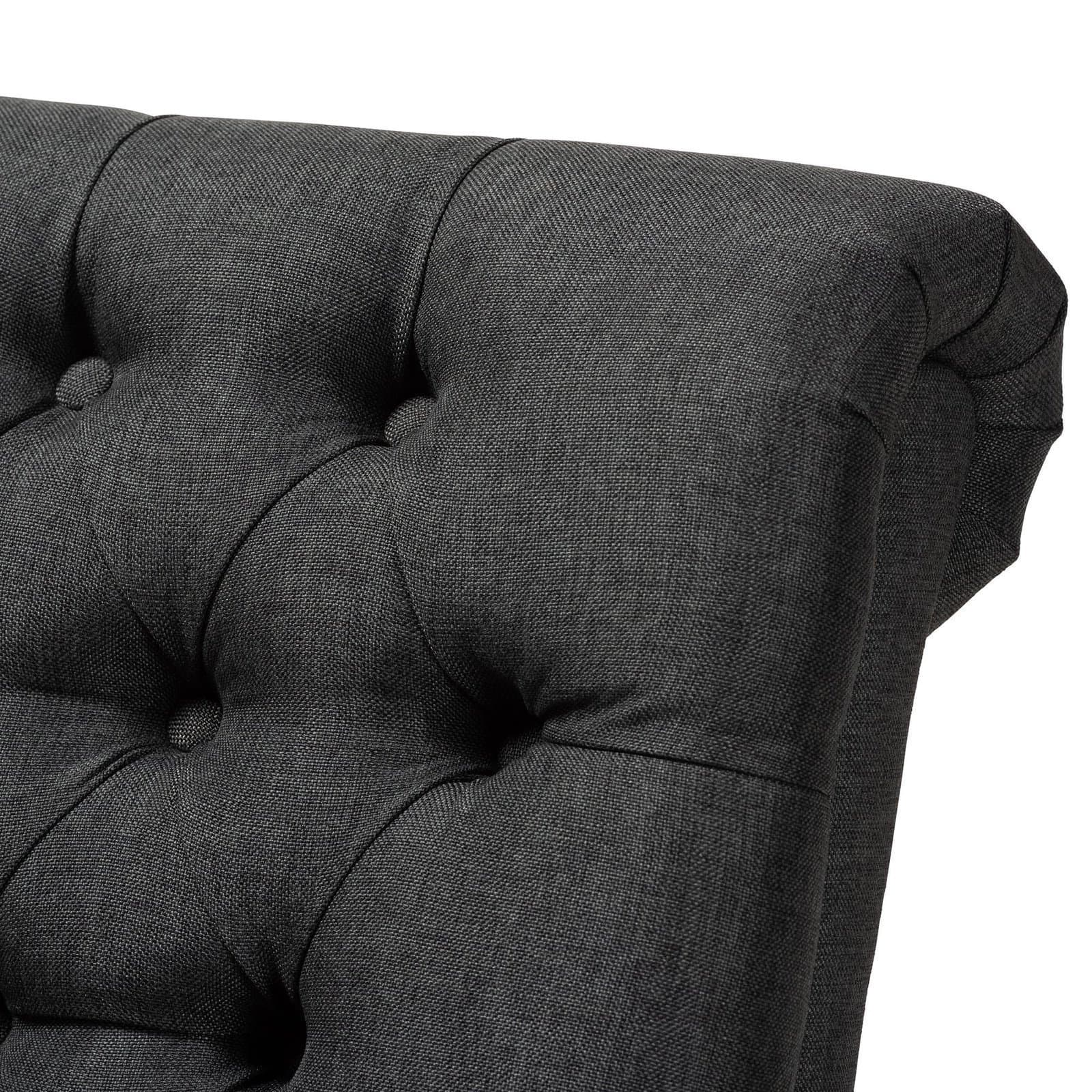 Fabric Upholstered Wood Accent Chair thumbnail 13