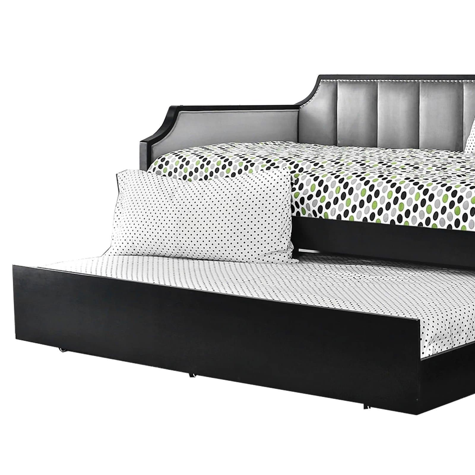 Fabric Upholstered Wooden Daybed thumbnail 2