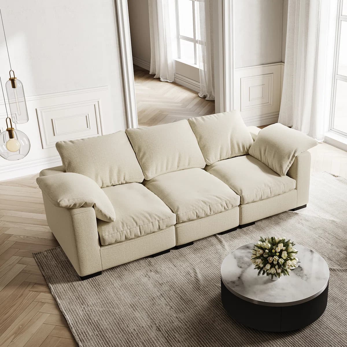 Frankston Upholstered Sofa thumbnail 3