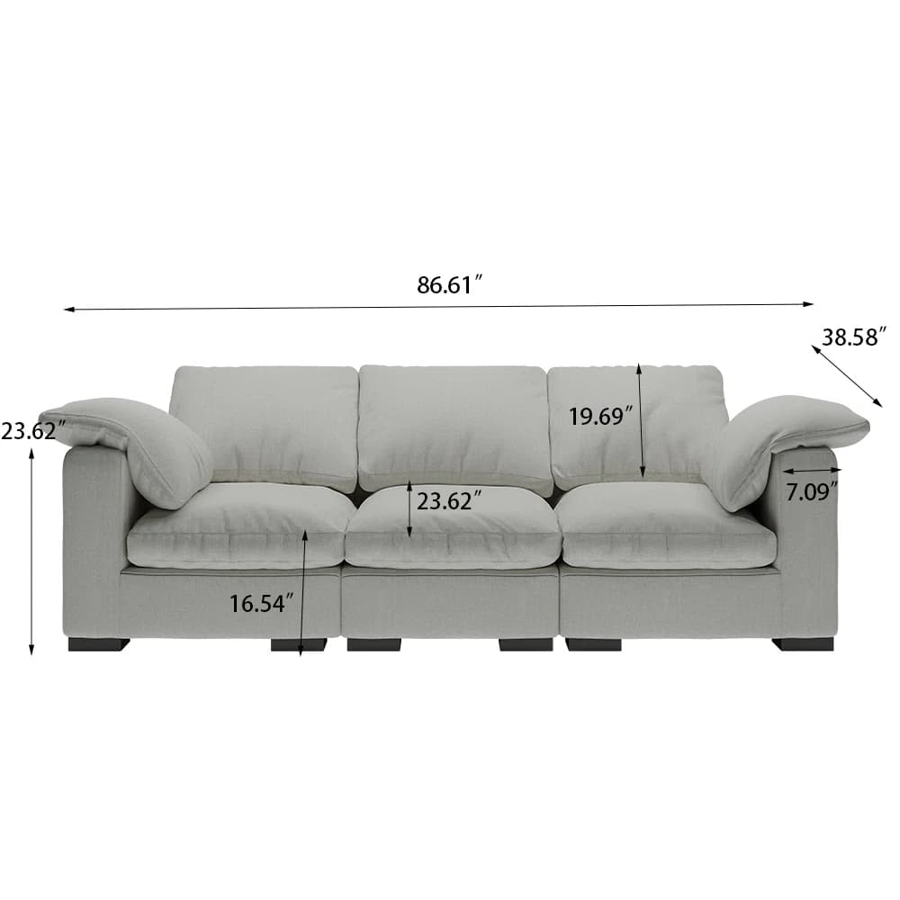 Frankston Upholstered Sofa thumbnail 4