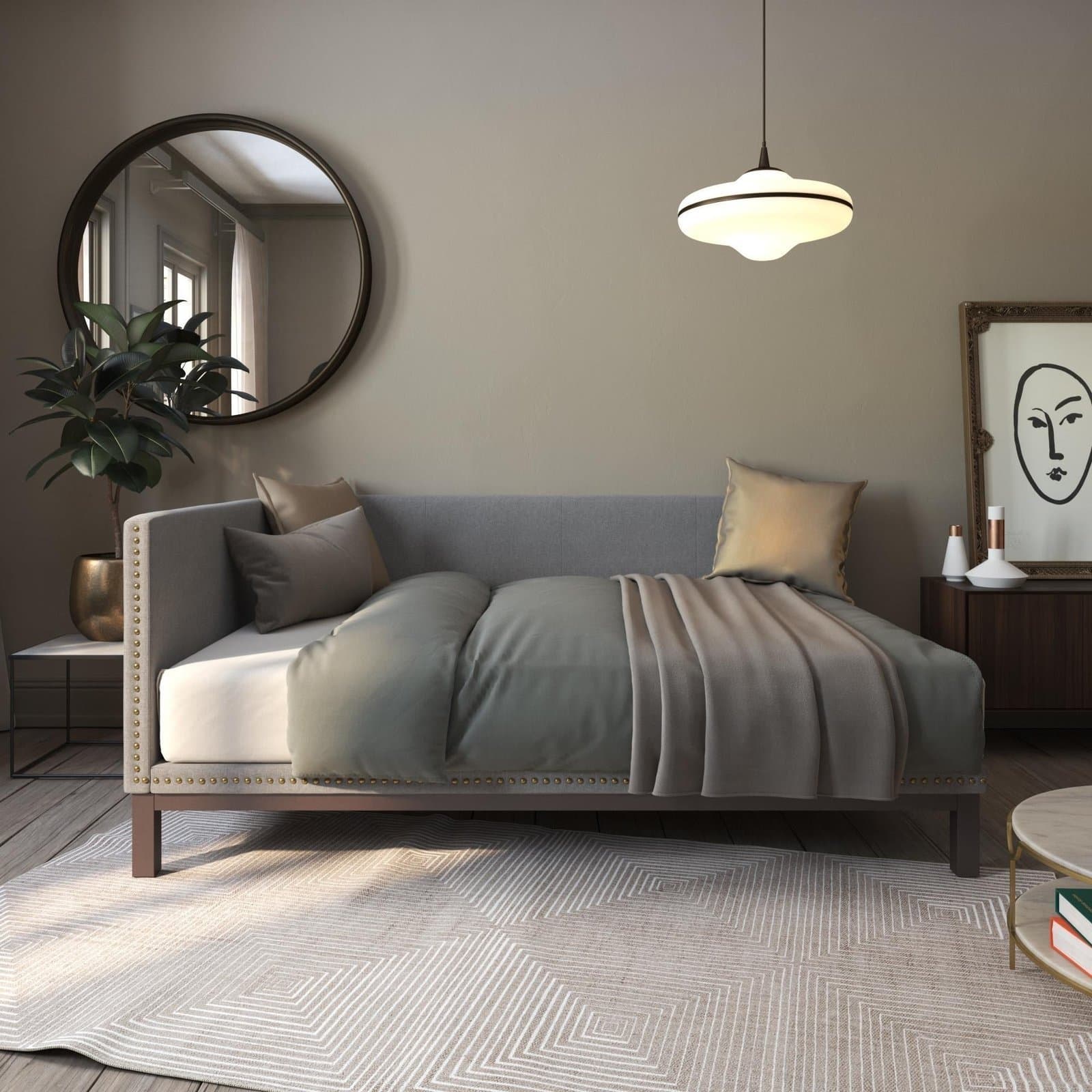 Full-size Upholstered Daybed thumbnail 2