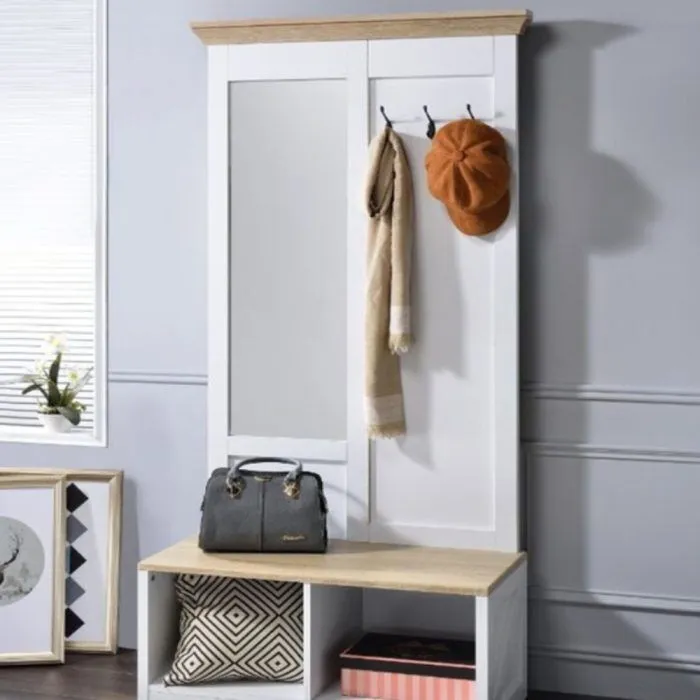 Hall Tree with Bench and Shoe Storage furniture product