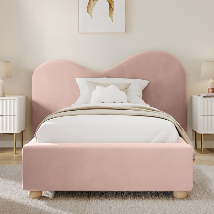 Headboard Ottoman Bed with Curved thumbnail 3