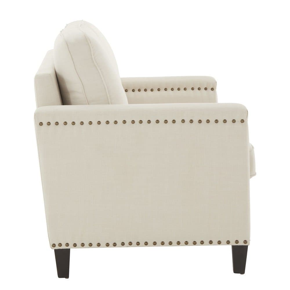 Hersfeld Ivory Fabric Sofa or Loveseat thumbnail 6