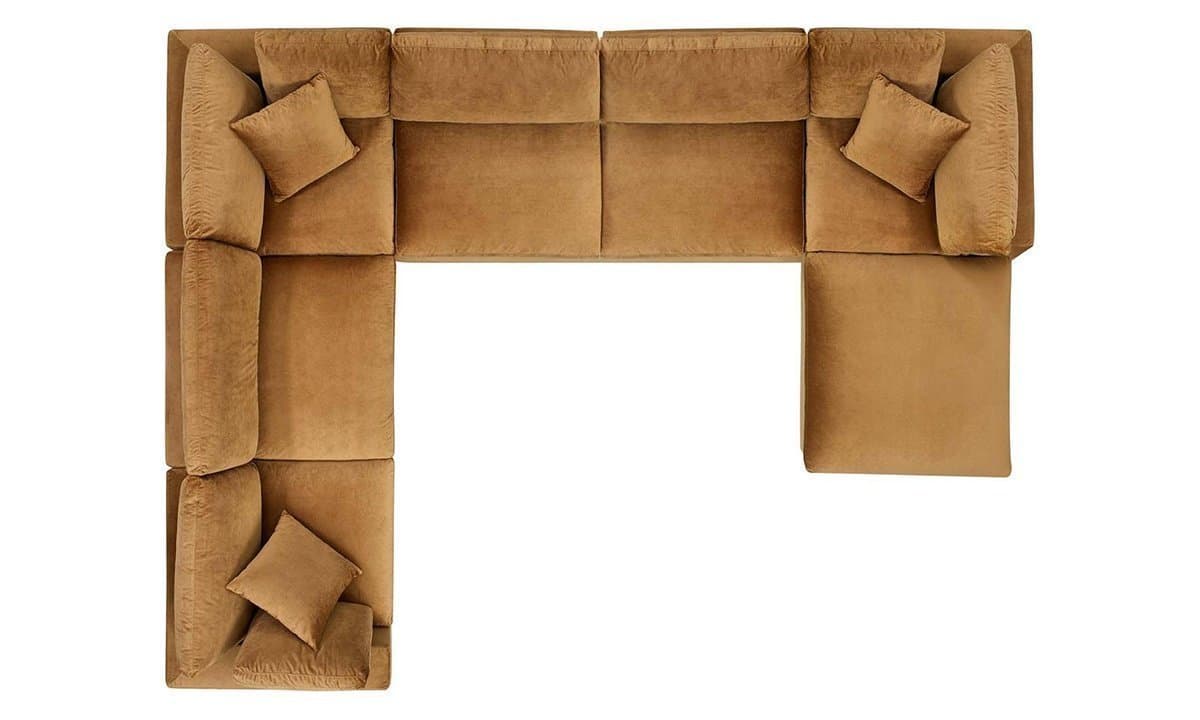 Hiller Fabric Upholstered Sectional Sofa thumbnail 5