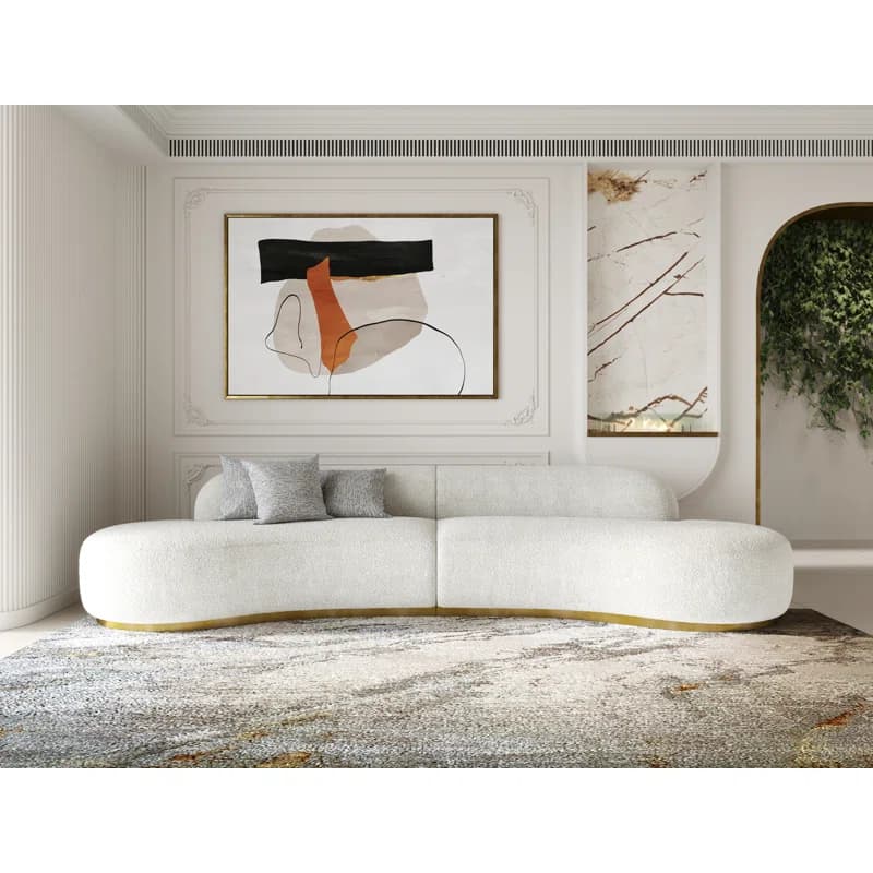 Hughes Symmetrical Sectional Sofa thumbnail 2