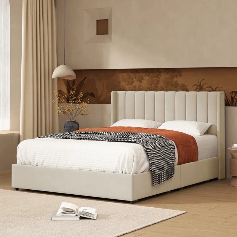 Jeilyn Upholstered Platform Bed thumbnail 1