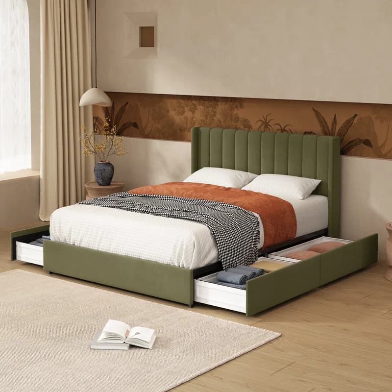 Jeilyn Upholstered Platform Bed thumbnail 2