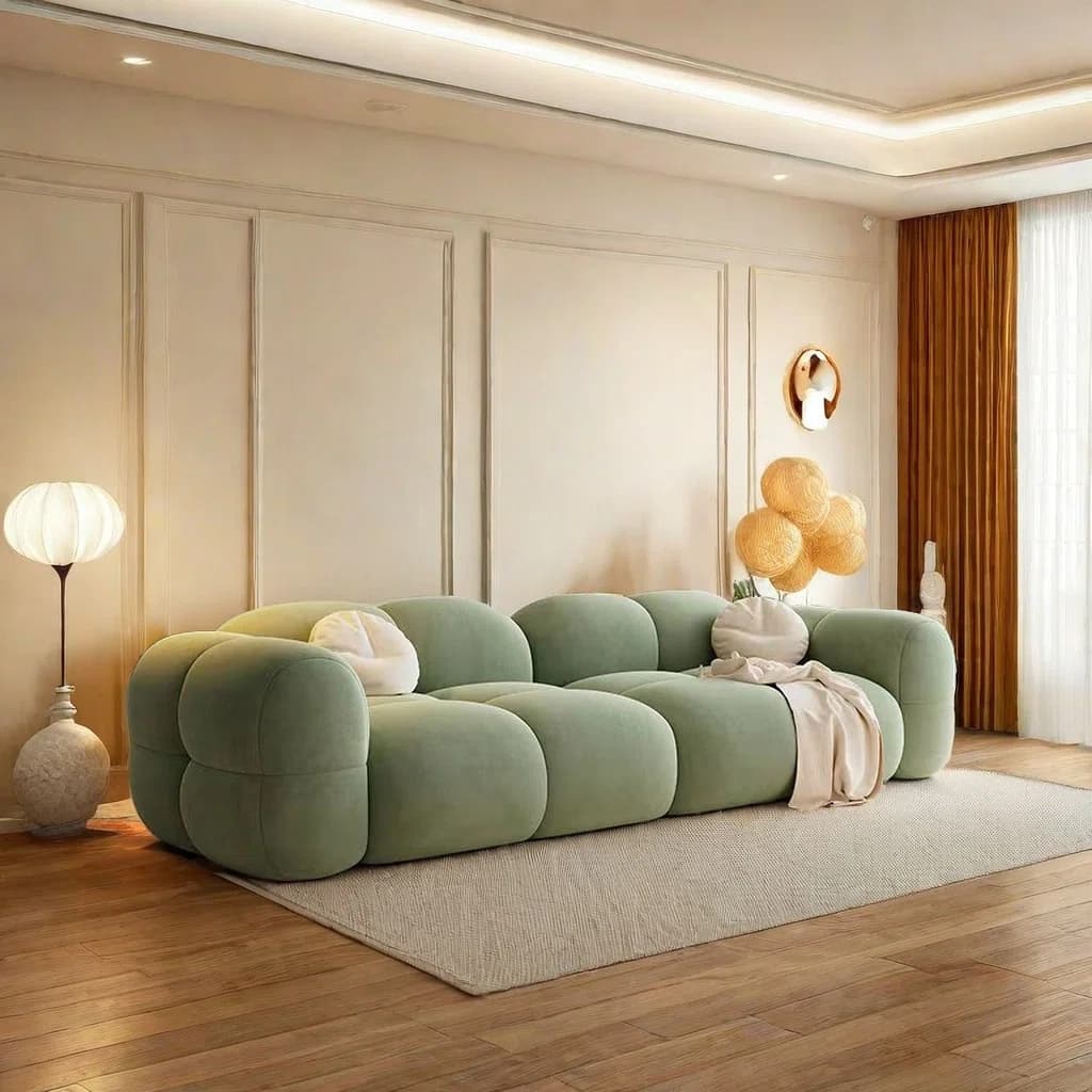 Jelly Fabric Sofa thumbnail 1