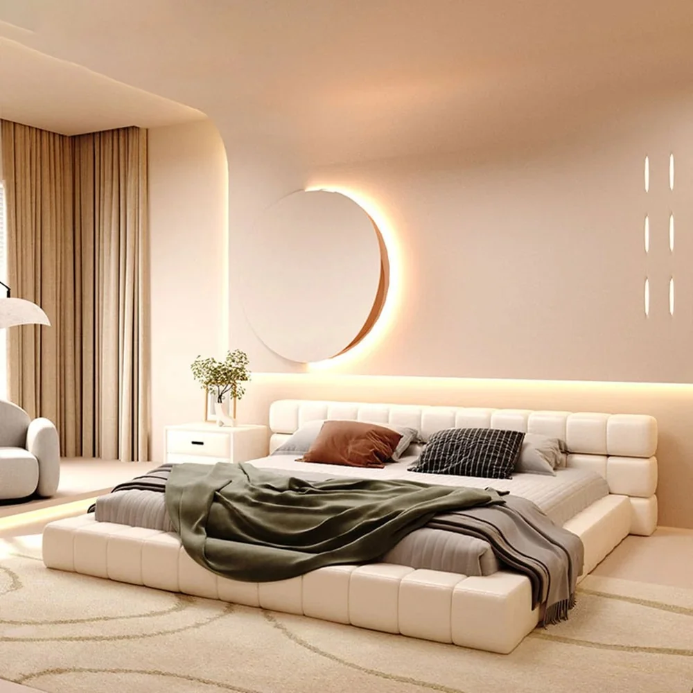 Juanetta Upholstered Bed thumbnail 1