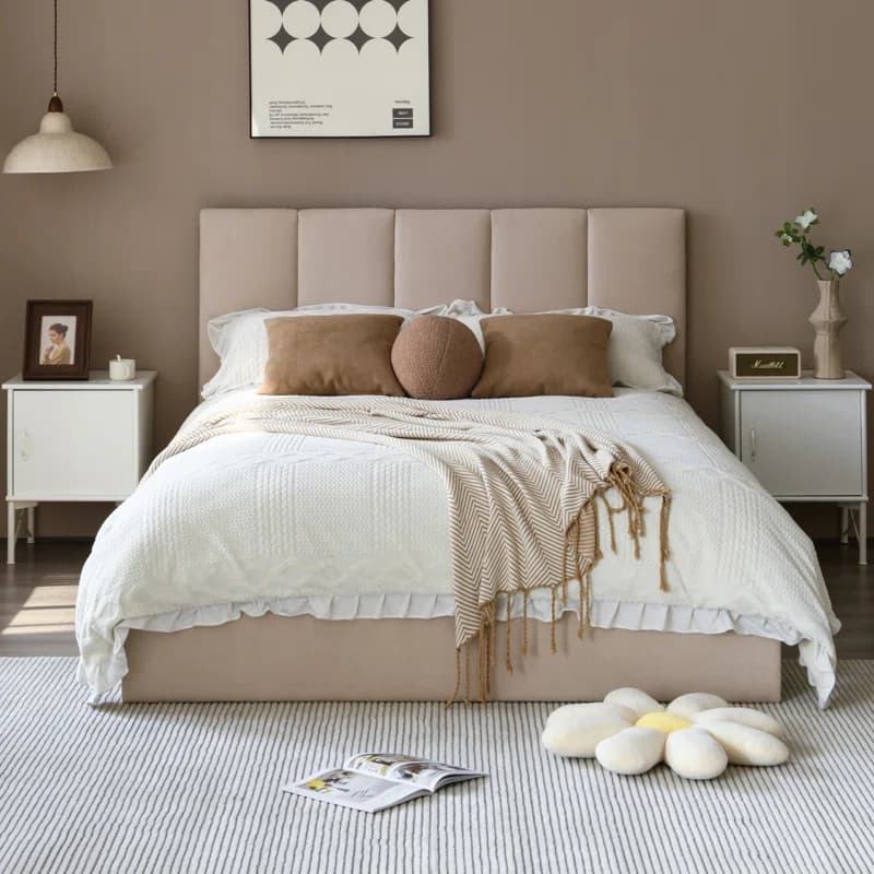 Juanetta Upholstery Bed thumbnail 1