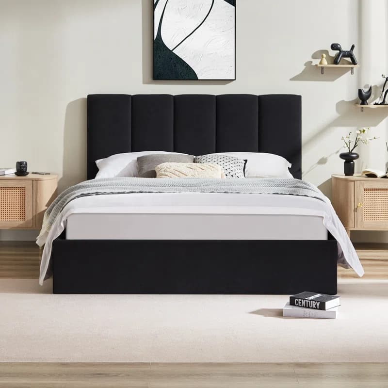 Juanetta Upholstery Bed thumbnail 3
