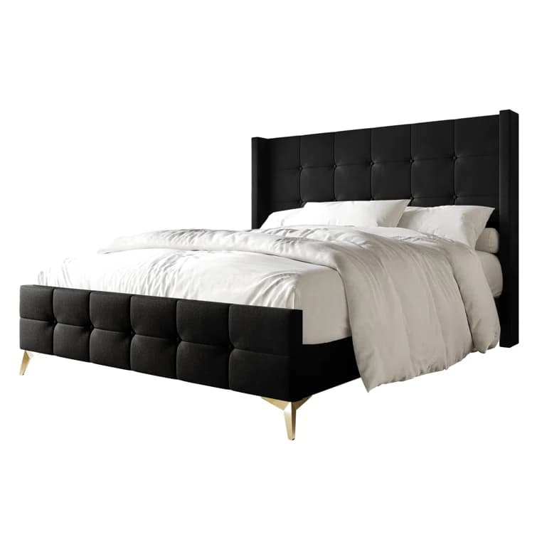 Karmane Wingback Bed thumbnail 4