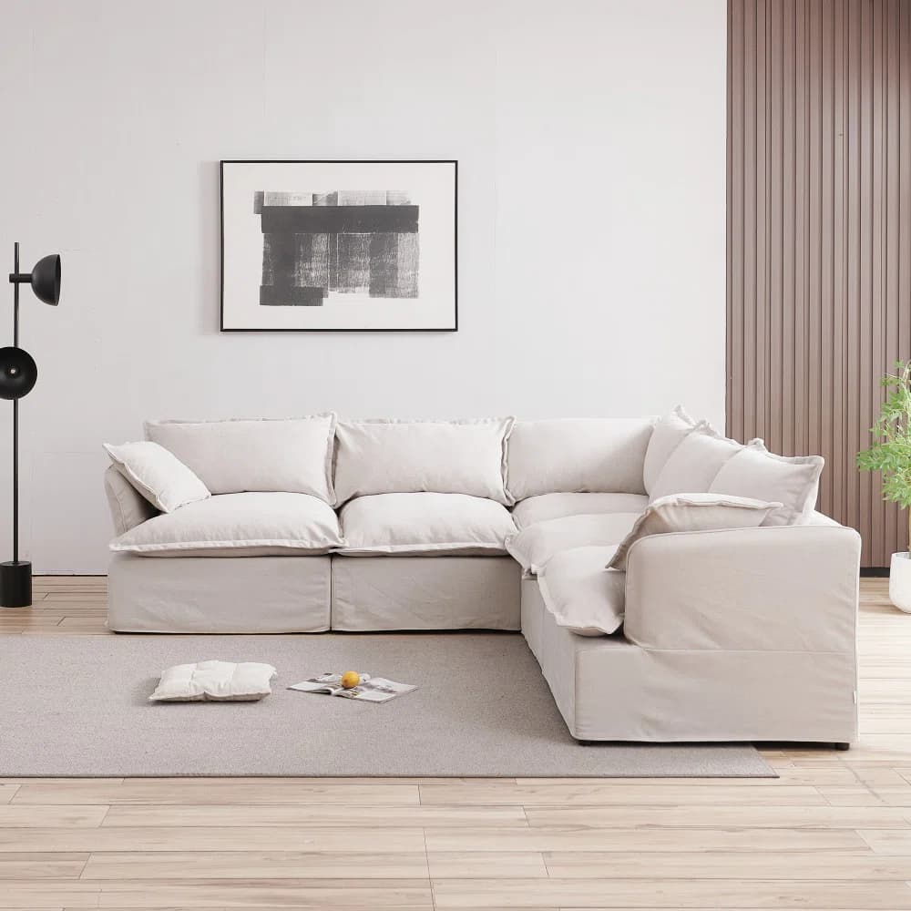 Kejon Fluffy Modular Sofa Chaise thumbnail 2