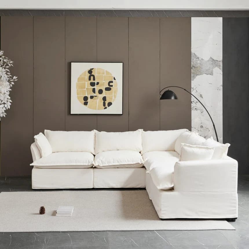 Kejon Fluffy Modular Sofa Chaise thumbnail 5