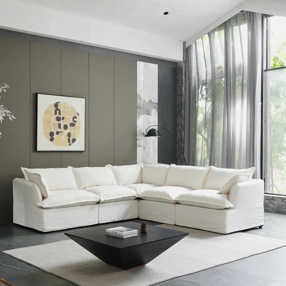 Kejon Fluffy Modular Sofa Chaise thumbnail 6