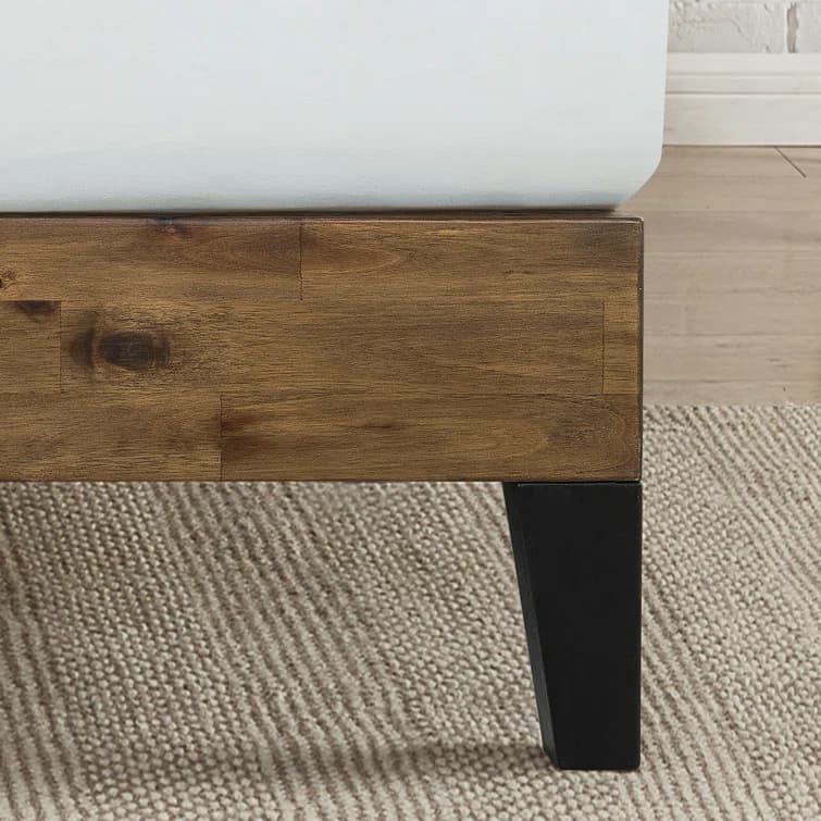 Kira Wooden Platform Bed thumbnail 2