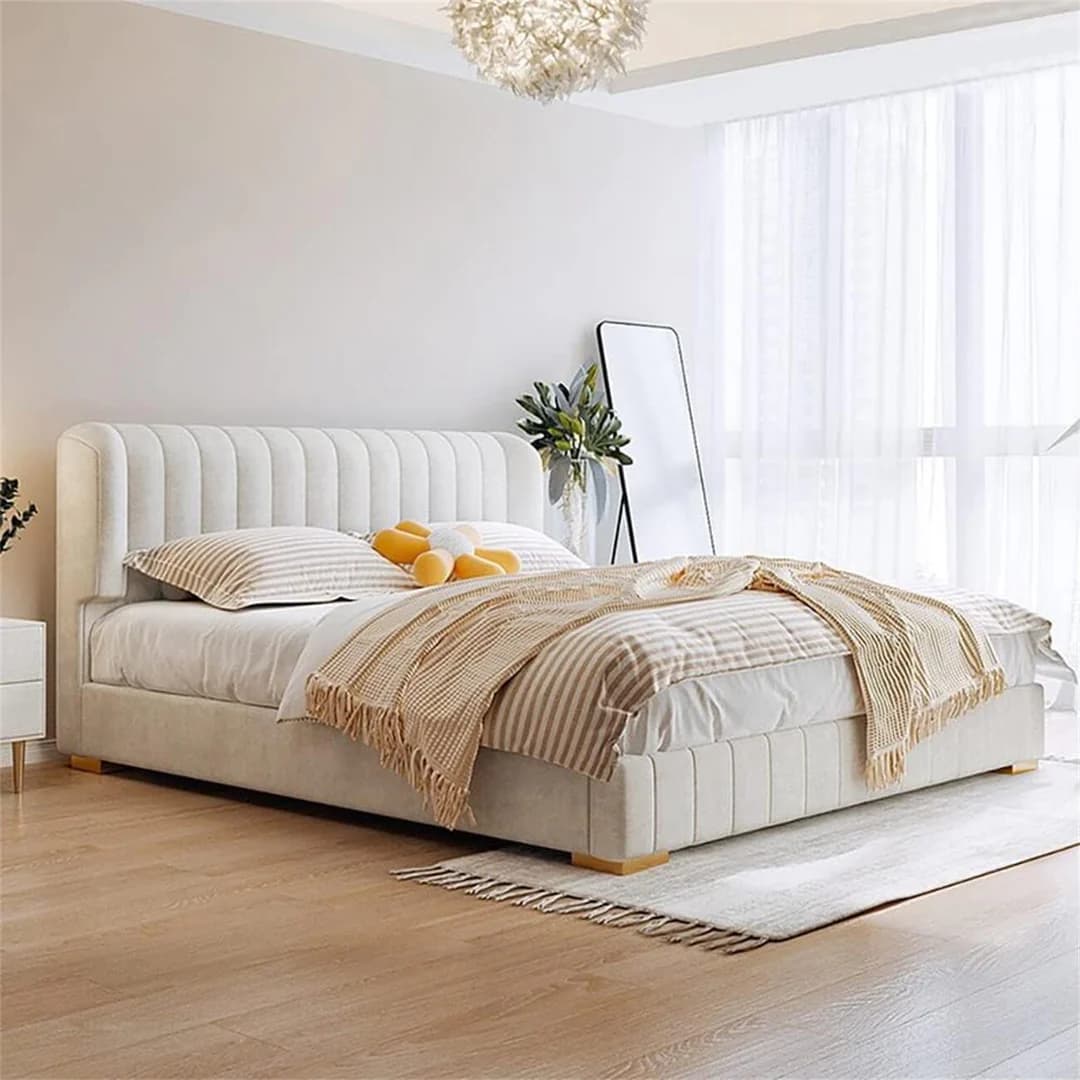 Kirwin Upholstered Bed thumbnail 1