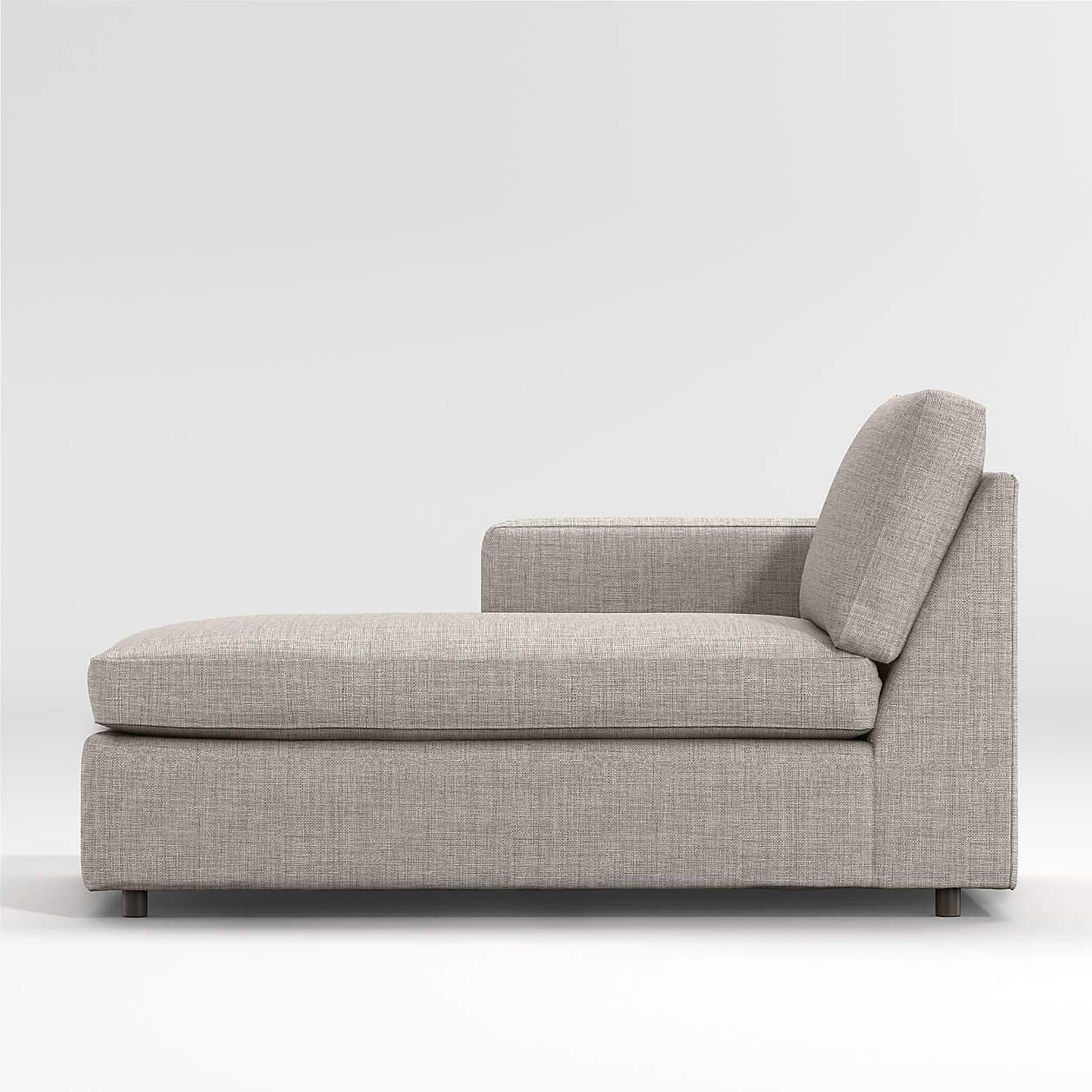 Left Arm Fabric Chaise Lounge furniture product