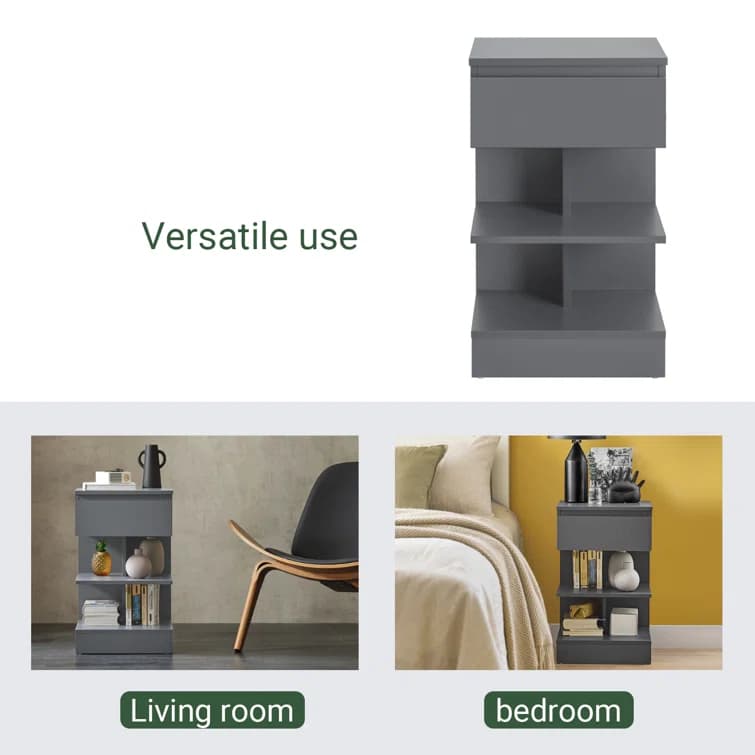 Lily-Ann End Bedside Table thumbnail 3