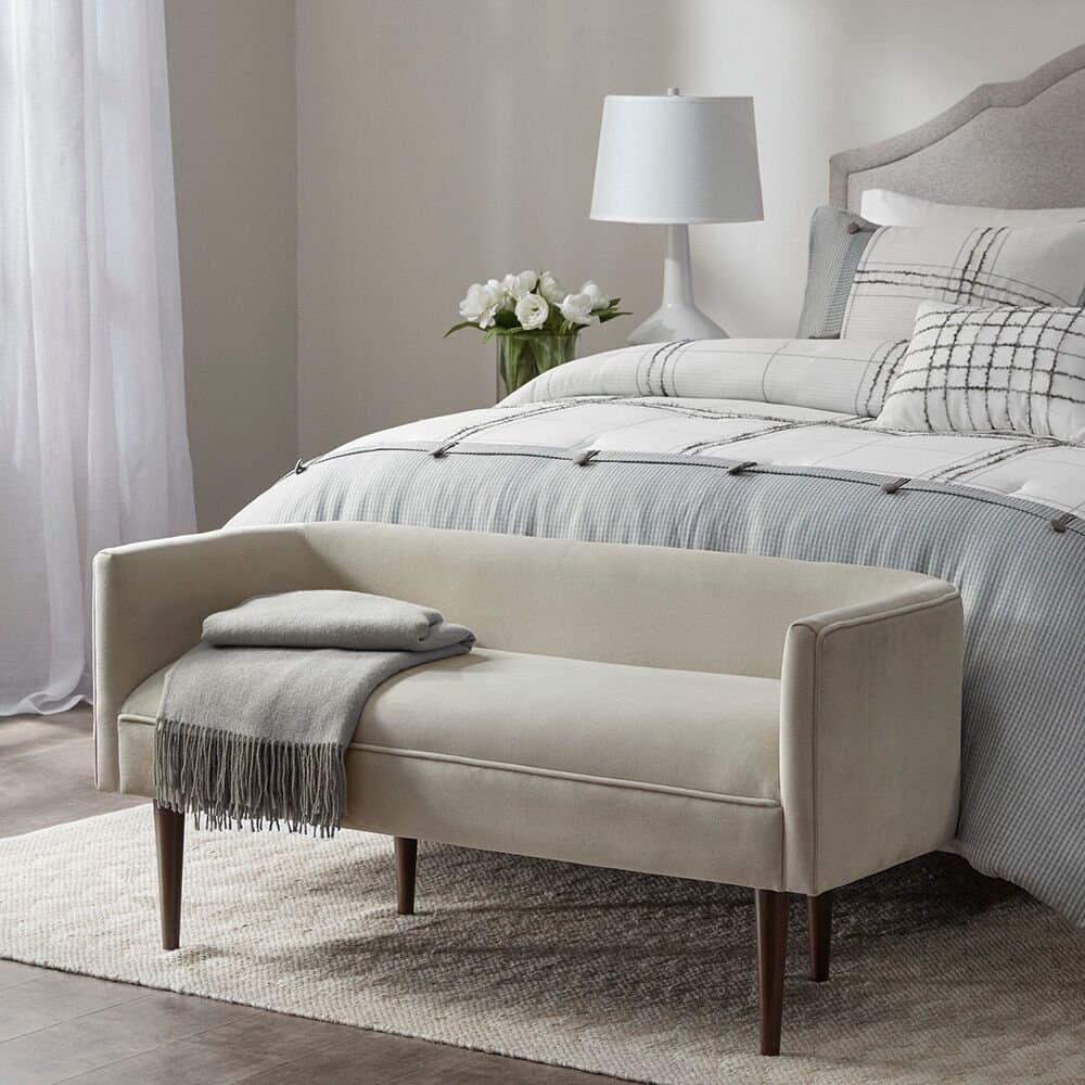 Lovisa Cream Accent Elegant Bench furniture product
