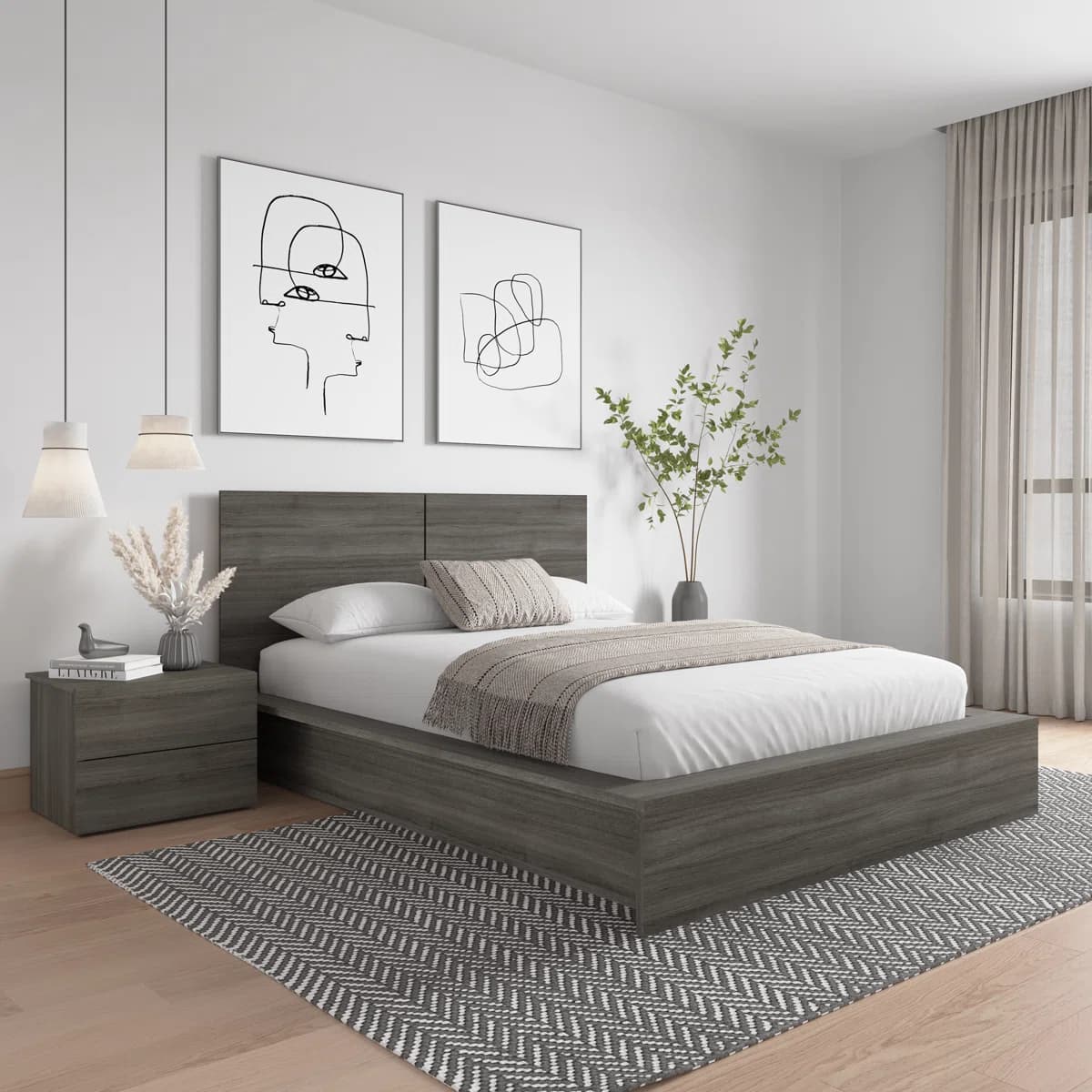 Low Profile Bedroom Set thumbnail 2