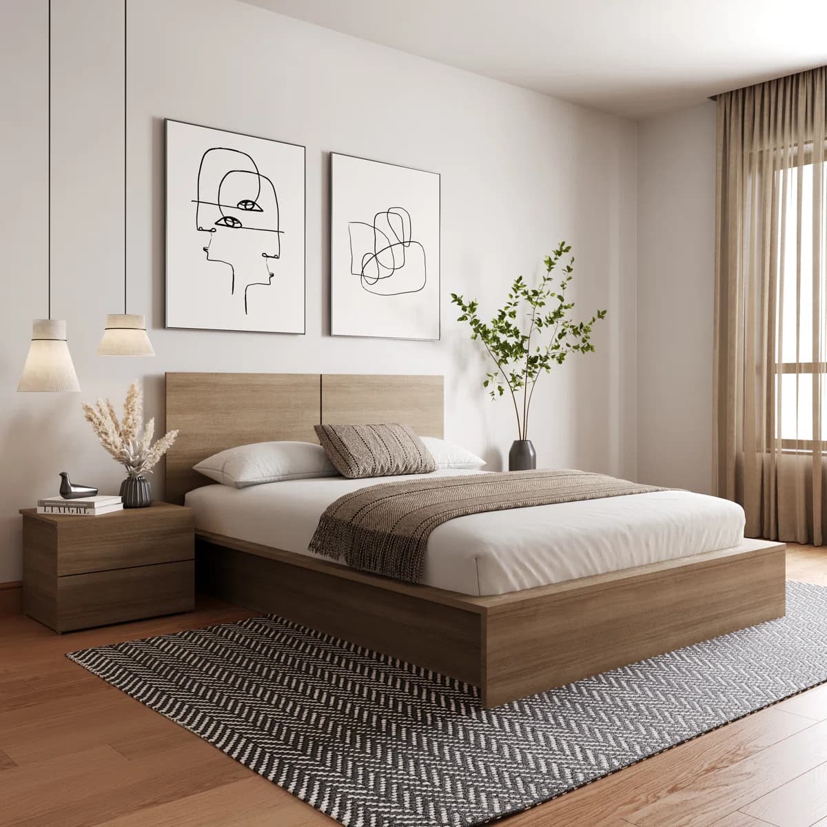 Low Profile Bedroom Set thumbnail 4