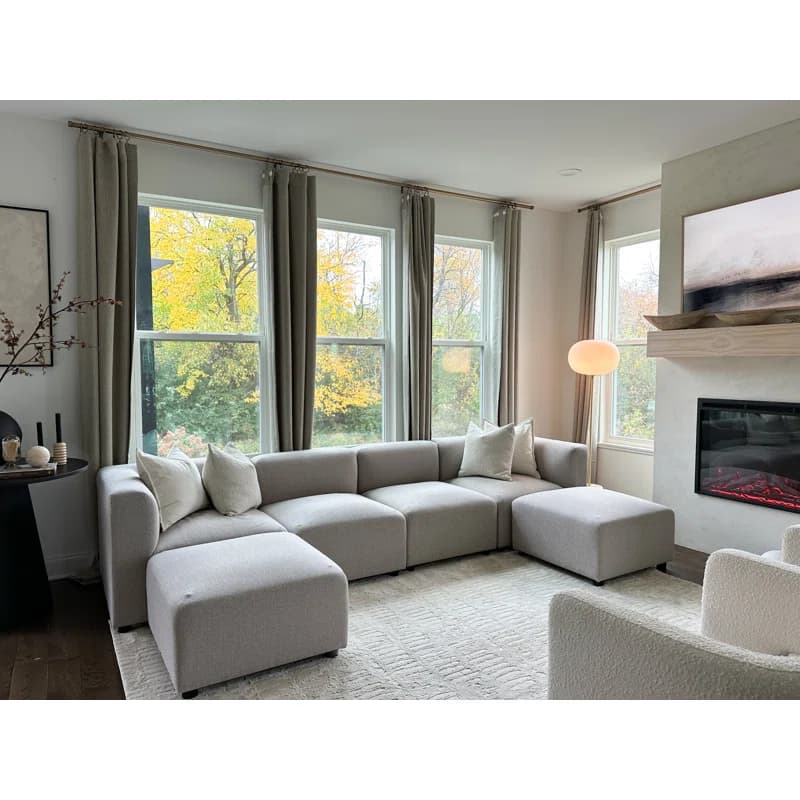 Luca Upholstered Sectional thumbnail 2