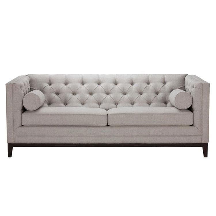 Luxe Fabric Storage Ottoman Bench thumbnail 1