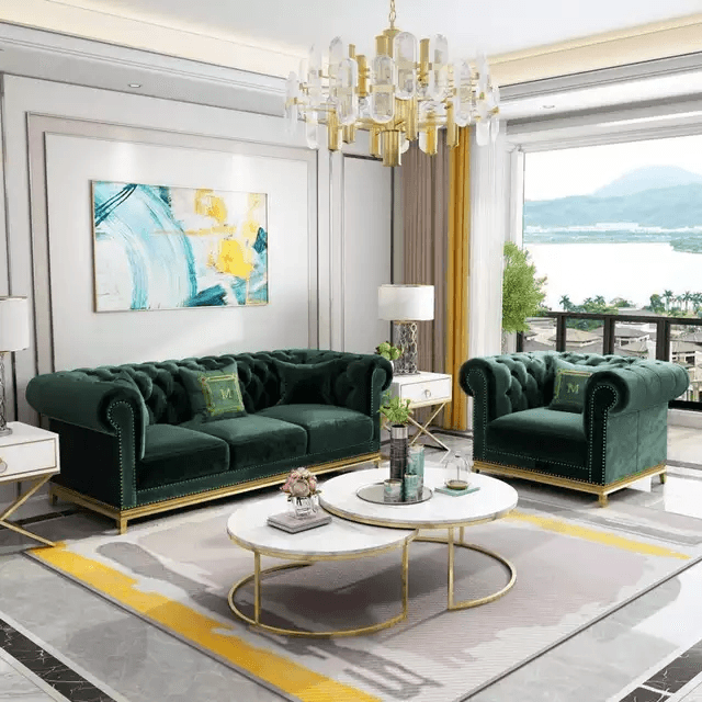 Luxurious High Profile Sofa thumbnail 2