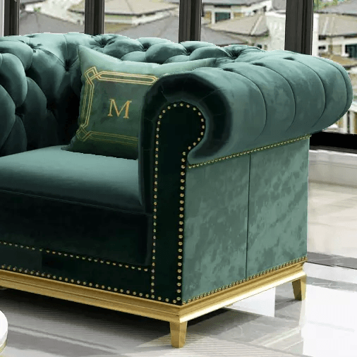 Luxurious High Profile Sofa thumbnail 3