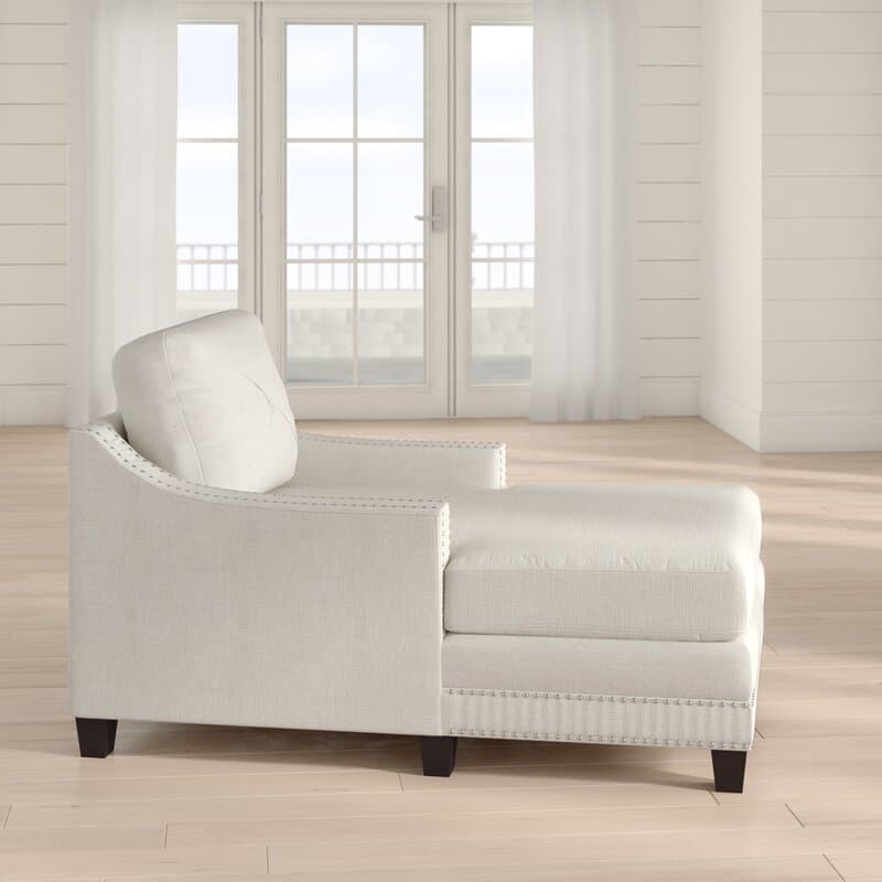 Luxury Two Arms Chaise Lounge thumbnail 7