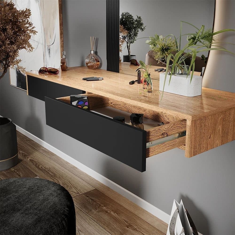 Melisa Oak/White Dressing With LED thumbnail 4