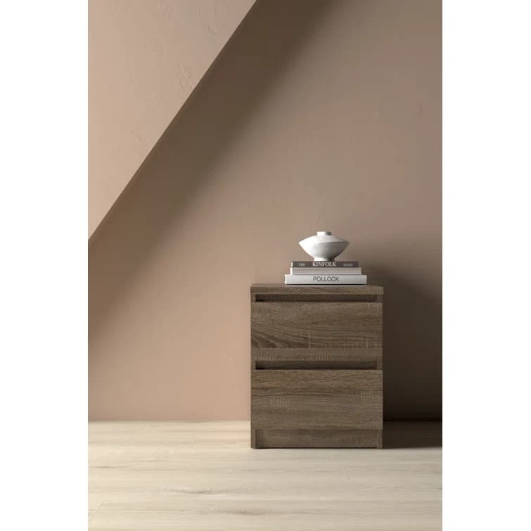 Mia Ash Black Nightstand thumbnail 2
