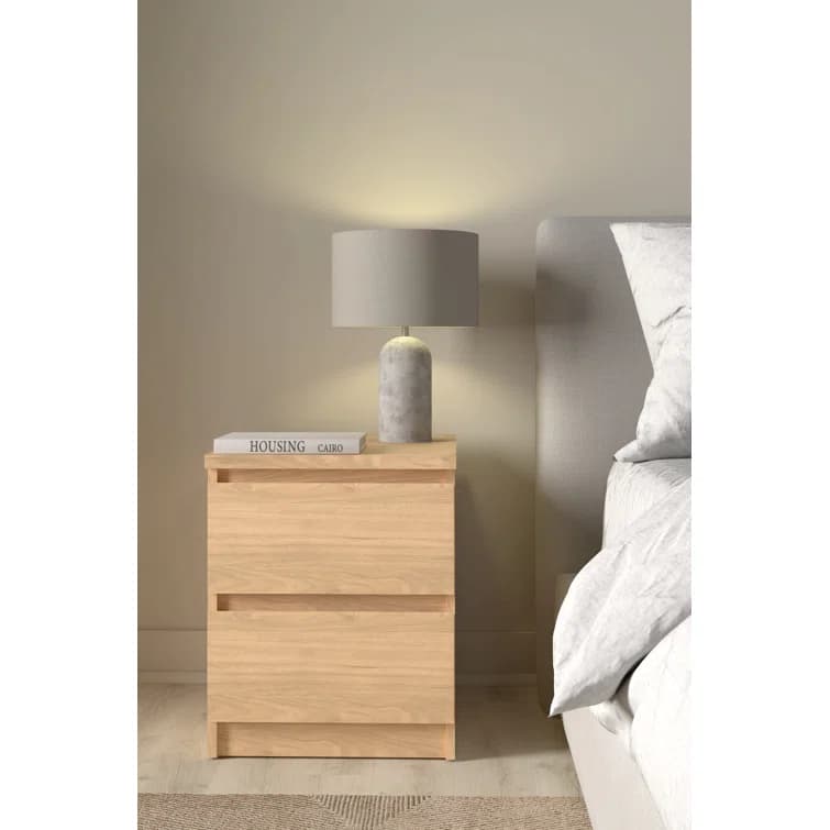 Mia Ash Black Nightstand thumbnail 4