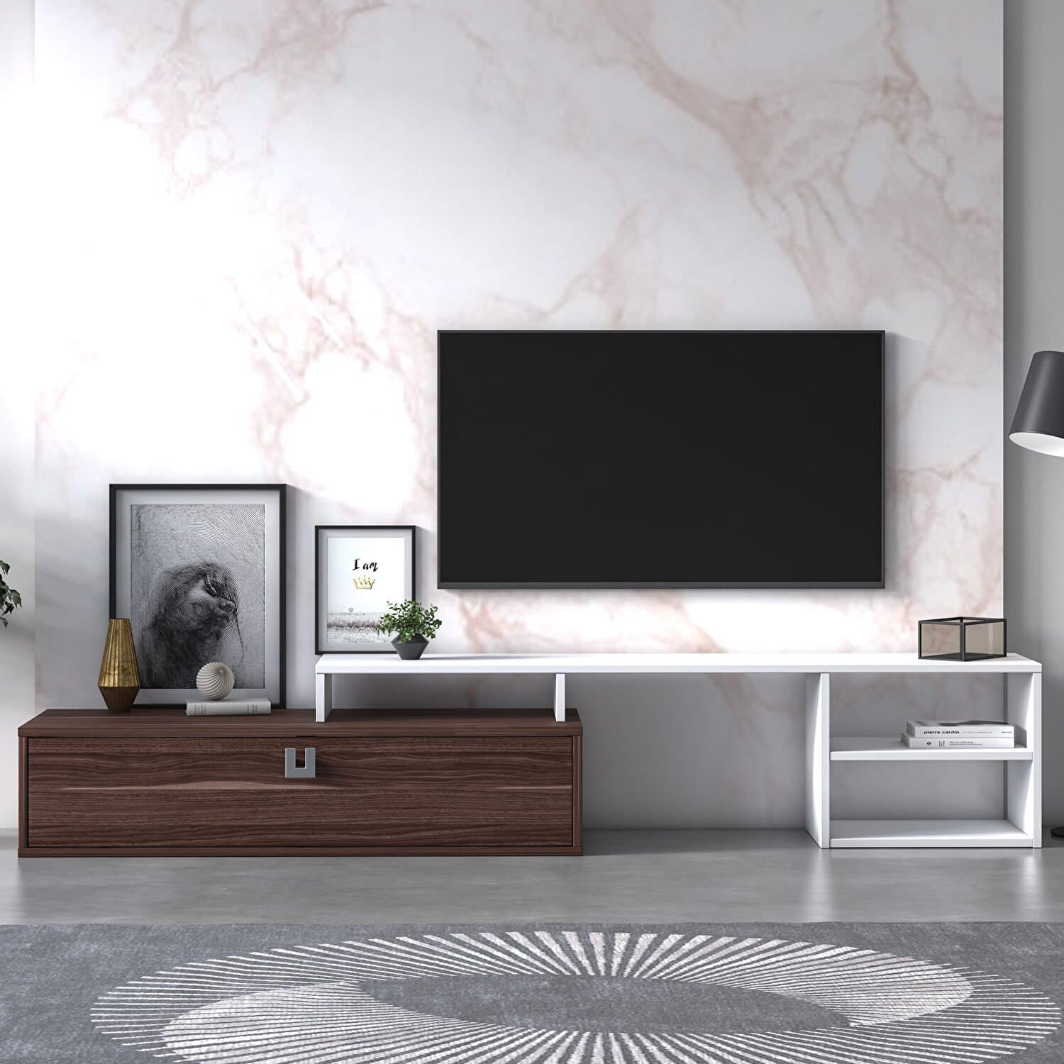 Modern Extendable TV Stand thumbnail 1