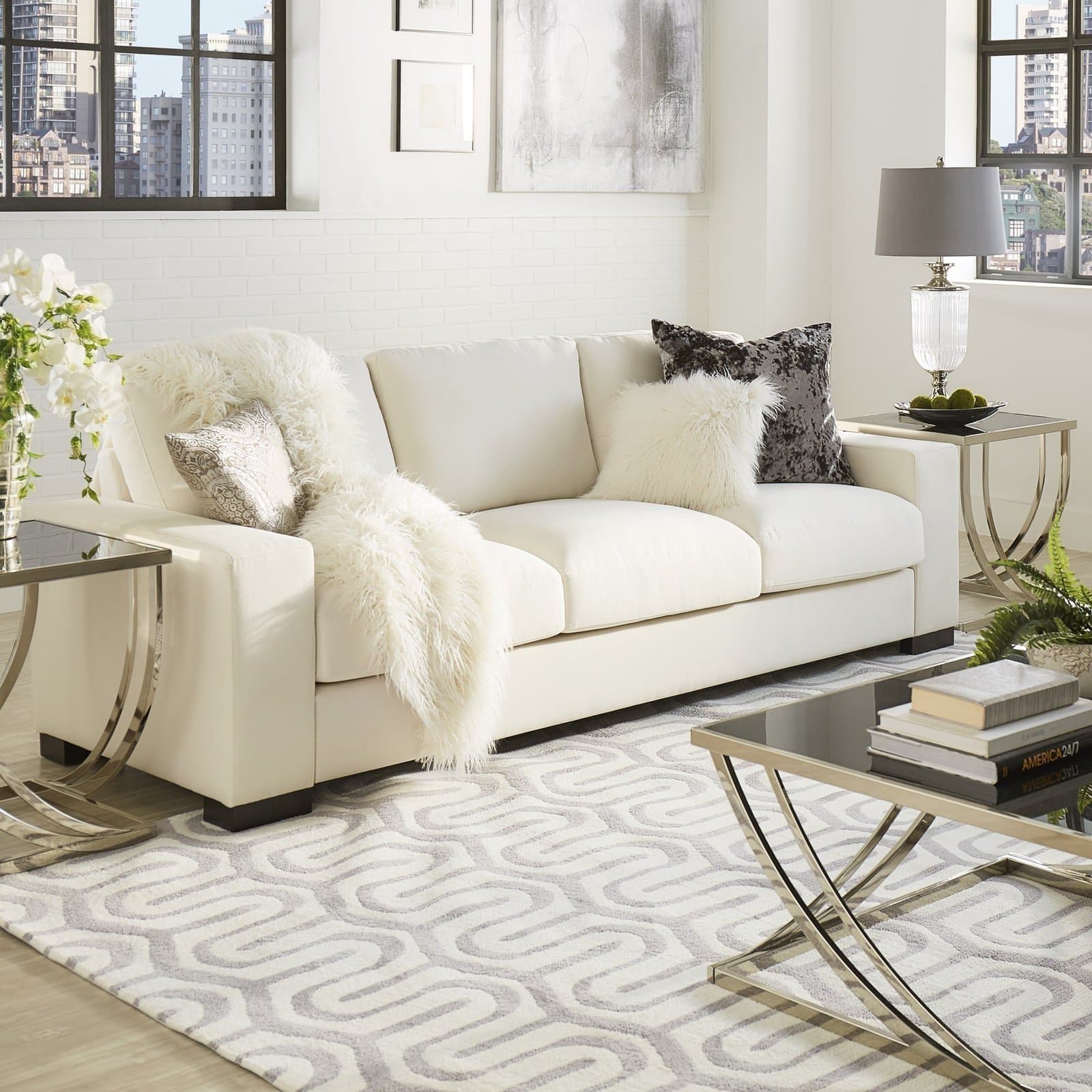 Modern Fabric Down-filled Sofa furniture product