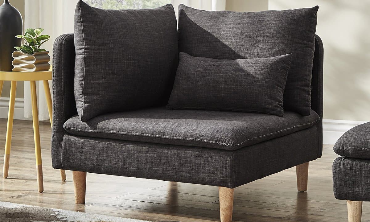 Modular Chaise with Ottoman thumbnail 6