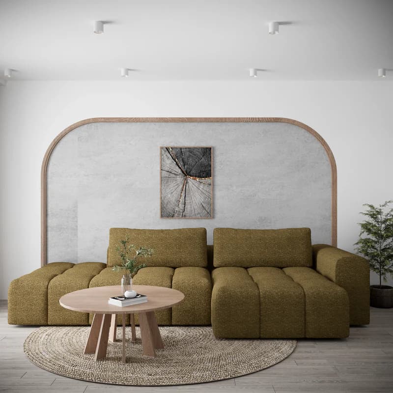 Modular L corner sofa Ottoman Comora thumbnail 5