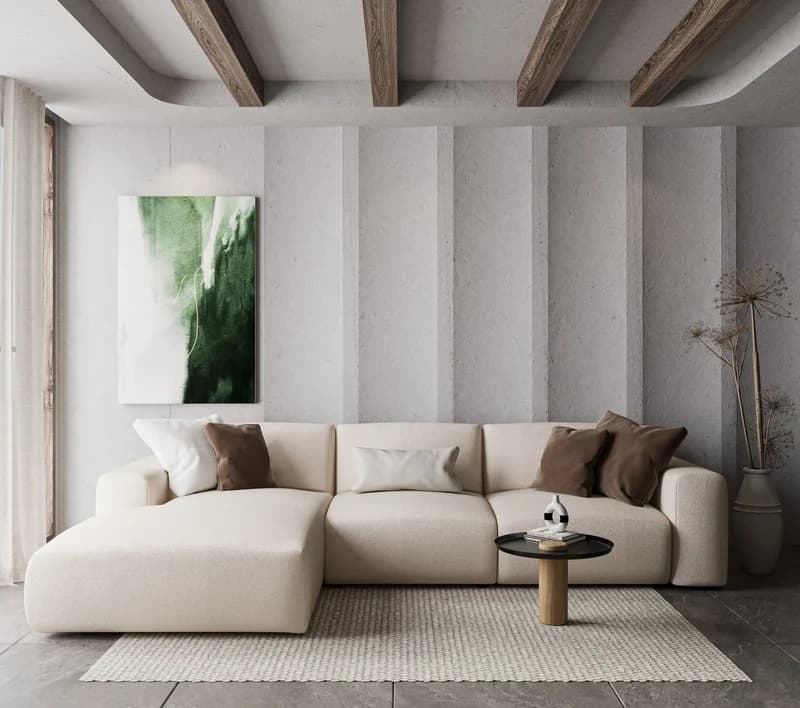 Modular L corner sofa Ventora thumbnail 1
