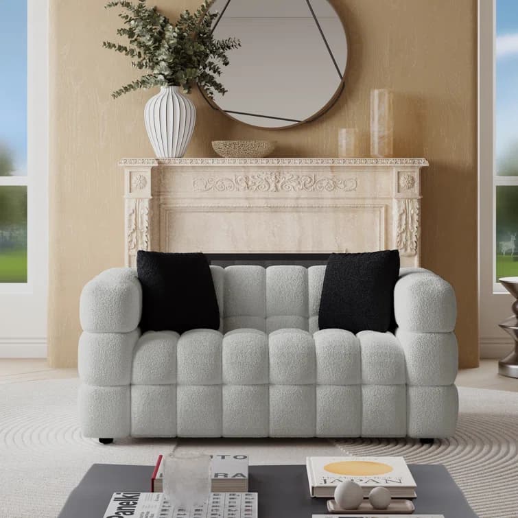 Monica 3 – Seater Boucle Sofa thumbnail 5