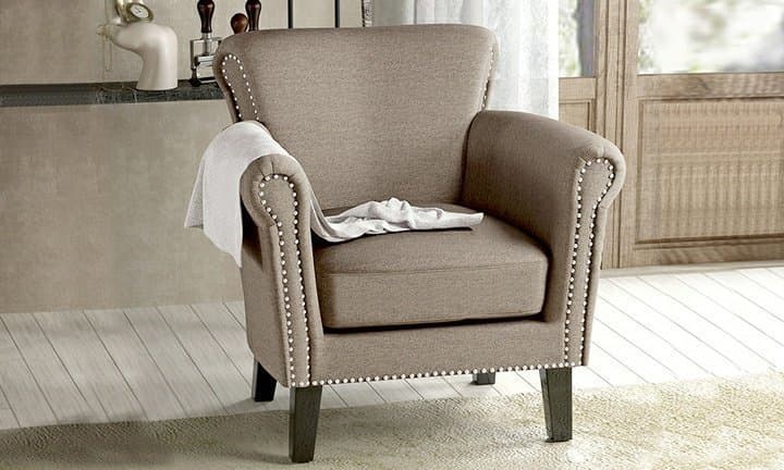 Nail-Head Trim Accent Arm Sofa Chair thumbnail 3