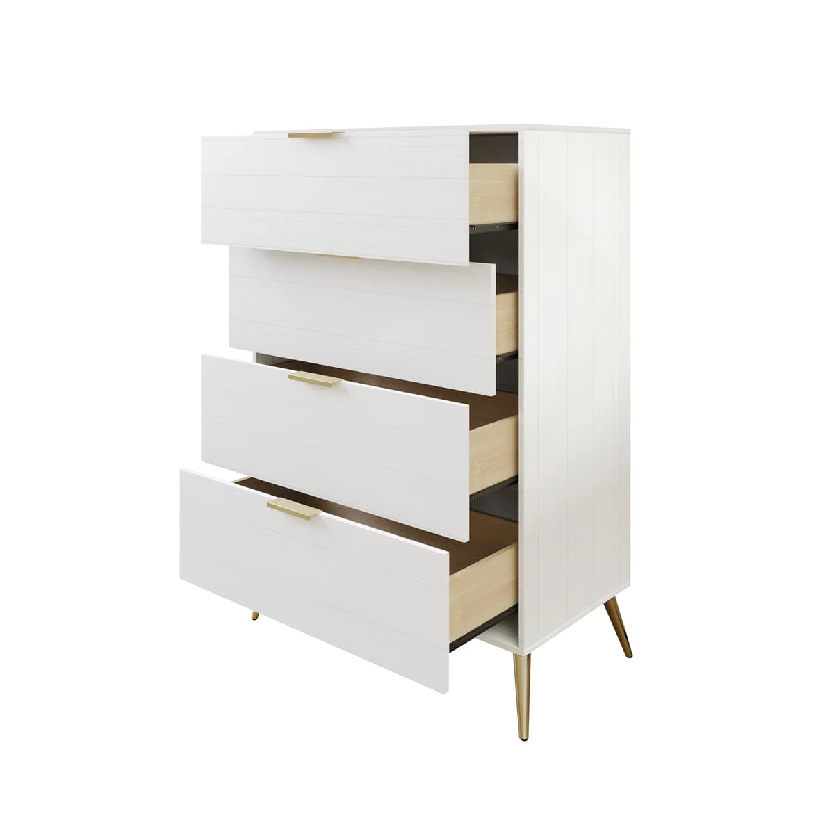 Anaika Corduroy 4-pieces Bedroom Set thumbnail 7