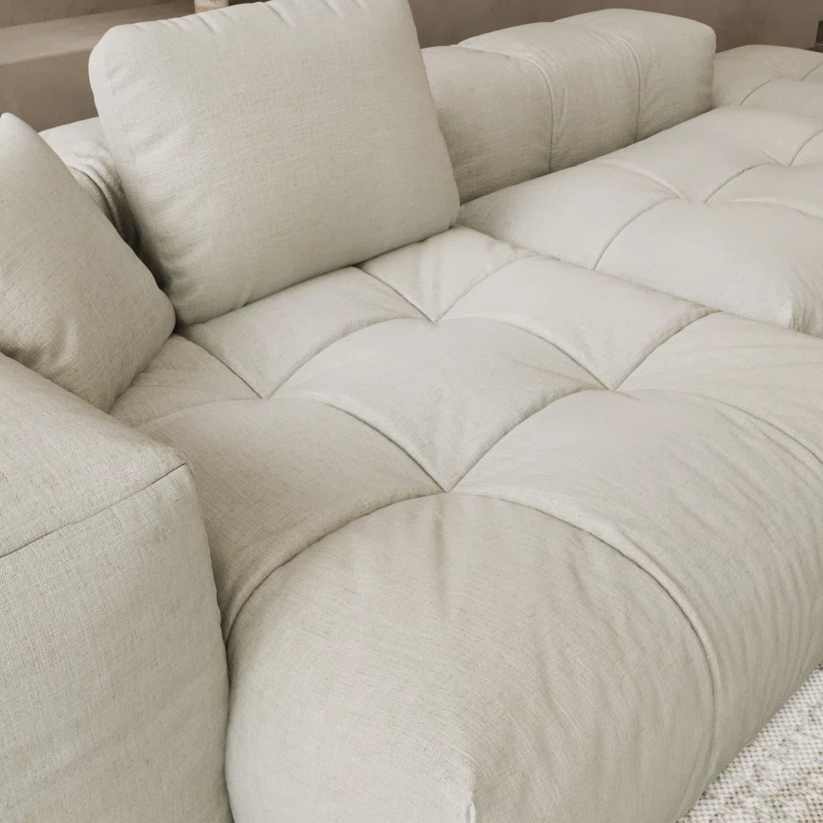 Oversized Modular Sectional Sofa Couch thumbnail 6