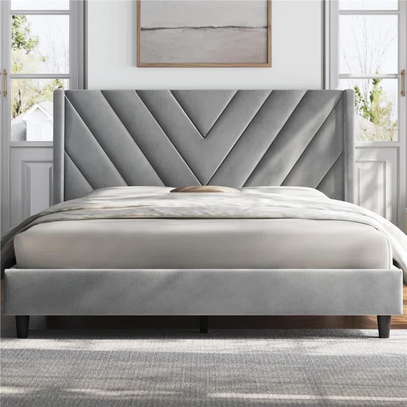 Permelia Queen lines Bed thumbnail 2